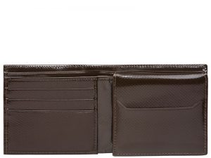 Infinity Leather Wallet with Slight Texture - Image 3