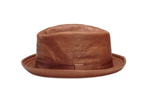 Fedora Leather Hat - Image 2