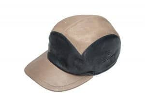 Leather Baseball Cap