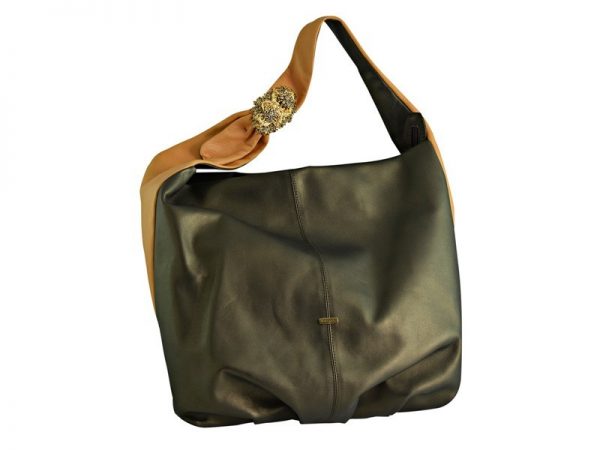 Shop Scintilla Hobo Italian Leather Bag in UAE