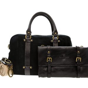Wayfarer Leather Satchel For Ladies - Black, Brown, Military Green