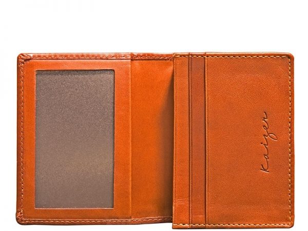 Zenith Leather Business Card Holder Online available in black & brown color KZ929