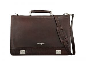 Men’s Statesman Leather Business Bag In UAE
