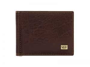 Slim Wallet with Money Clip - Single Fold - Ridge - Image 2