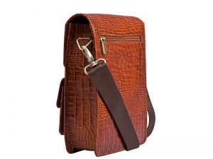 Wittet Croco Messenger Bag - Image 4