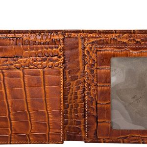 Shop Men’s Wittet Croco Leather Wallet in UAE