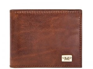 Statesman Men's Leather Wallet in Brown & Black Color Wallet KZ 562