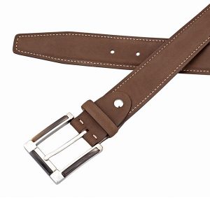 Leather Belt in Brown color