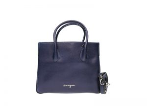 Au Fait Ladies Leather Tote - Black, Blue, Torquoise, Red, Tan Color