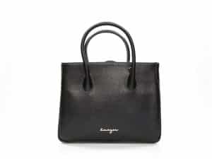 Au Fait Ladies Leather Tote - Black, Blue, Torquoise, Red, Tan Color