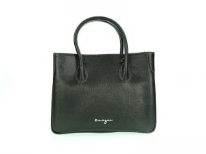 Au Fait Ladies Leather Tote - Black, Blue, Torquoise, Red, Tan Color