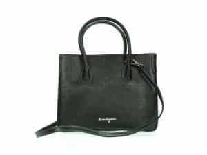 Au Fait Ladies Leather Tote - Black, Blue, Torquoise, Red, Tan Color