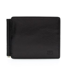 Statesman Leather Money Clip Wallet For Men - Black, Brown Color
