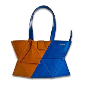 Allure Tote Two Tone Kaizer Leather