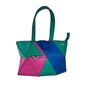 Kaizer Allure Tricolor handbag