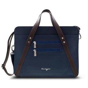 Blue Adroit Laptop Bag by Kaizer