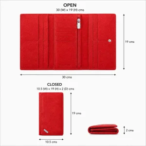 Rhetoric Long Wallet women wallets by Kaizer