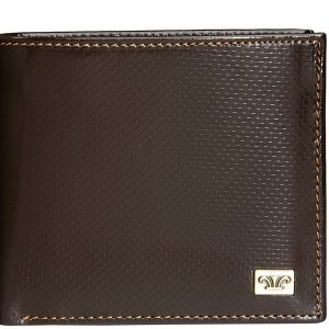 Infinity Wallet with Slight Texture Brown