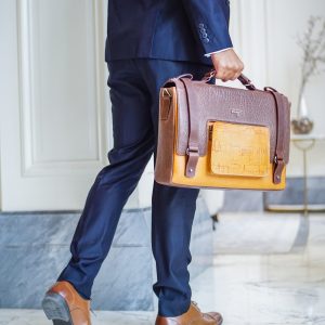 Insignia Leather business/laptop bag