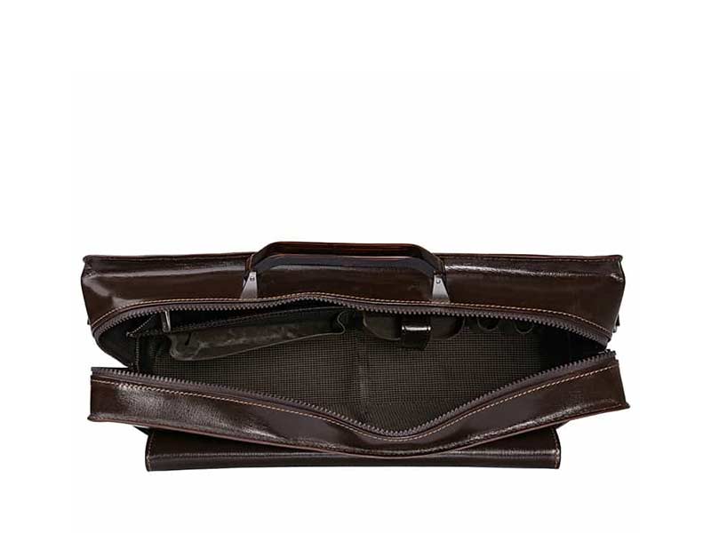 Business Leather Bag KZ1288 - Handmade Genuine Leather