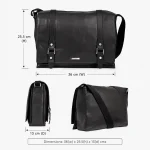 Sage Messenger Bag by Kaizer