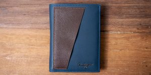 Men's wallets leather metal minimalist wallets