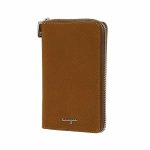 Rhetoric wallet with zipper