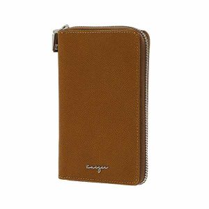 Rhetoric wallet with zipper