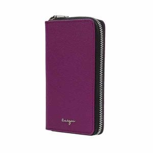 Rhetoric wallet with zipper