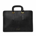 leather document bag for men