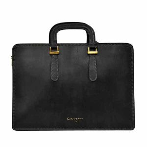 leather document bag for men