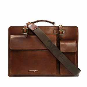 Statesman Business Bag with front magnetic closure mens messenger bags