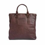 City Unisex Document Bag Brown
