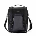 Insignia Crossbody Bag | Leather Office Bags | Premium Leather | Italian Leather | Premium quality leather | Dubai | Brown