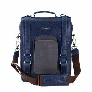 Insignia Crossbody Bag | Leather Office Bags | Premium Leather | Italian Leather | Premium quality leather | Dubai | Brown