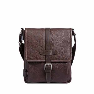 mens cross body bags City Crossbody Bag For Men Brown