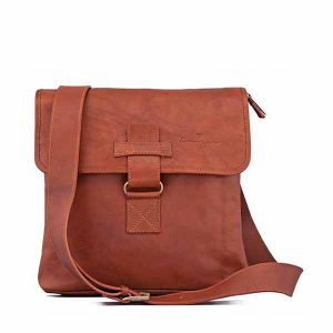 Cavalry Cross Body Bag | KZ1348-B | mens leather cross body bag | best Office bag for men | Leather Office Bags | Premium Leather | Italian Leather | Premium quality leather | Dubai