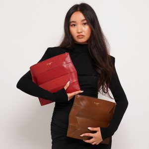 Ascot Leather Clutch Bag – Kaizer Leather