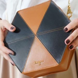 Allure Hexagonal | Kaizer Leather | Leather Handbags | Leather Office Bags | Premium Leather | Italian Leather | Premium quality leather | Dubai