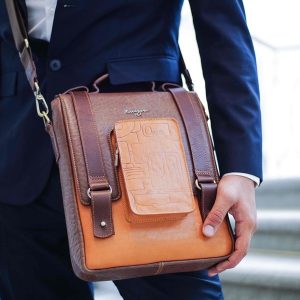 leather bag for men | best Office bag for men | Kaizer Leather | Leather Handbags | Leather Office Bags | Premium Leather | Italian Leather