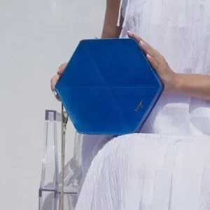 womens leather handbags | Allure Hexagonal | Kaizer Leather