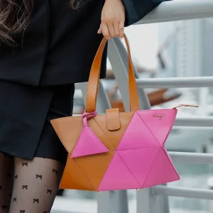 Womens Tote Bag | Allure Tote Bag tricolor – Kaizer Leather