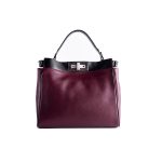 Au Fait Luxury Saffiano Leather Medium Tote - Image 9