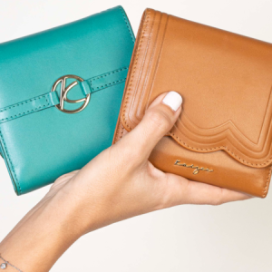 Leather wallet for women Italian leather