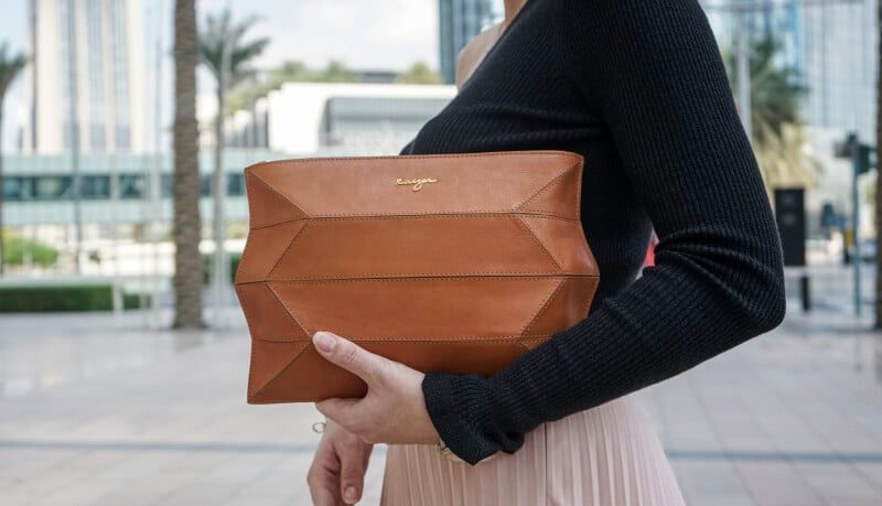 women leather handbag