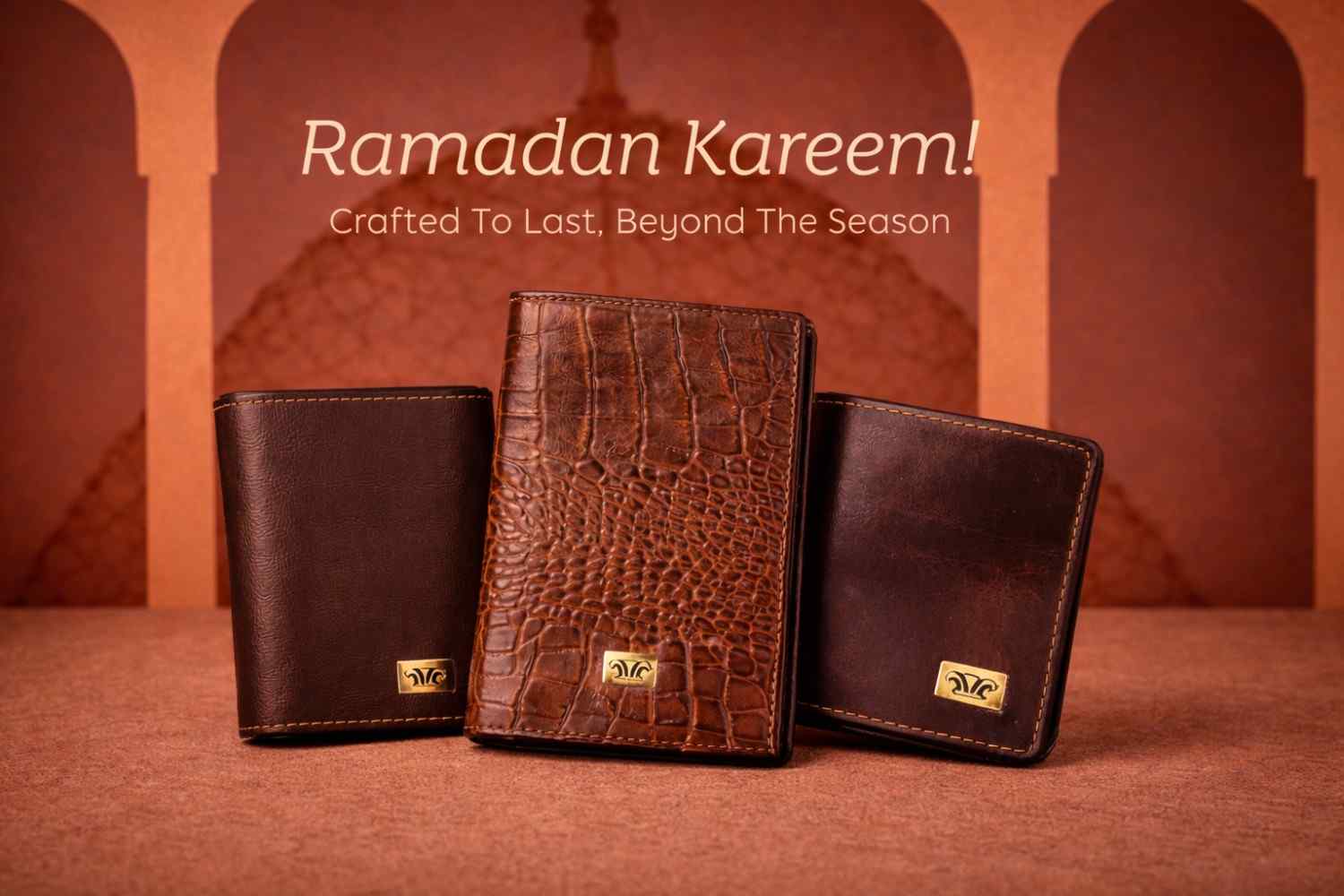 Ramadan Kareem wallets Kaizer Leather