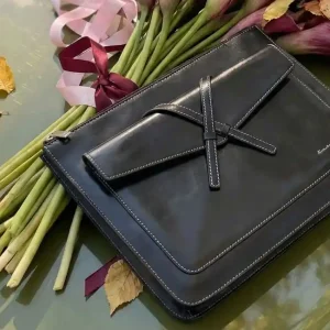 Adroit Laptop Sleeve Kaizer Leather Tote bag