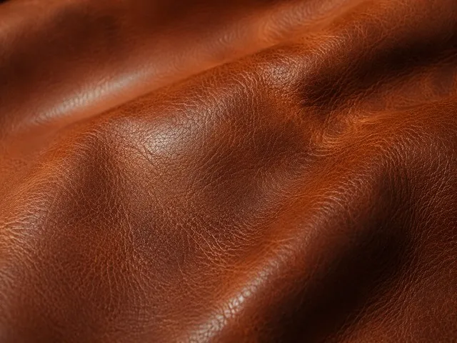 Early leather patina development