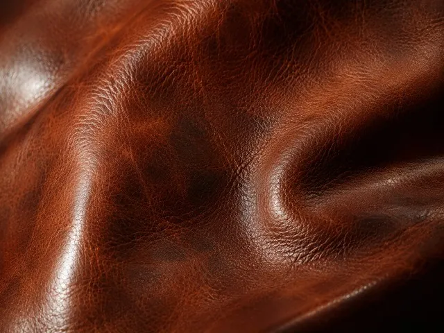 One year leather patina rich depth