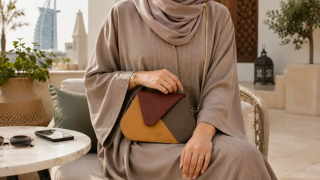 Shadows Clutch on Emirati Women's Day by Kaizer